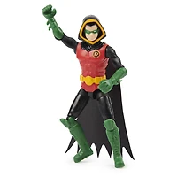Batman 4-inch Robin Action Figure with 3 Mystery Accessories, Mission 1
