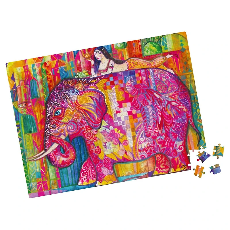 EZ Grasp, Puzzle de 300 pièces, pour adultes et enfants à partir de 8 ans, Éléphant rose