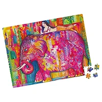 EZ Grasp, Puzzle de 300 pièces, pour adultes et enfants à partir de 8 ans, Éléphant rose