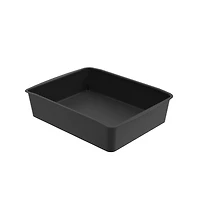 Storex plateau à lettres en plastique, trieur de papier format lettre, Noir