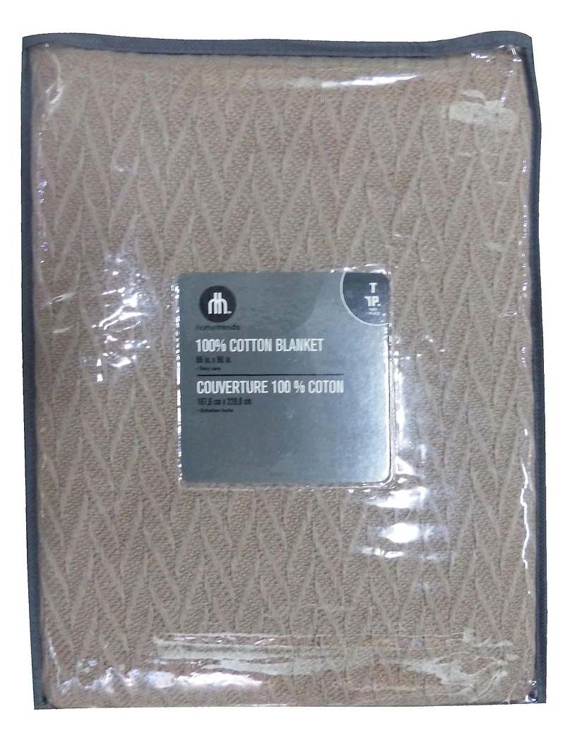hometrends 100% Cotton Blanket