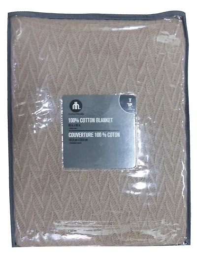 hometrends 100% Cotton Blanket