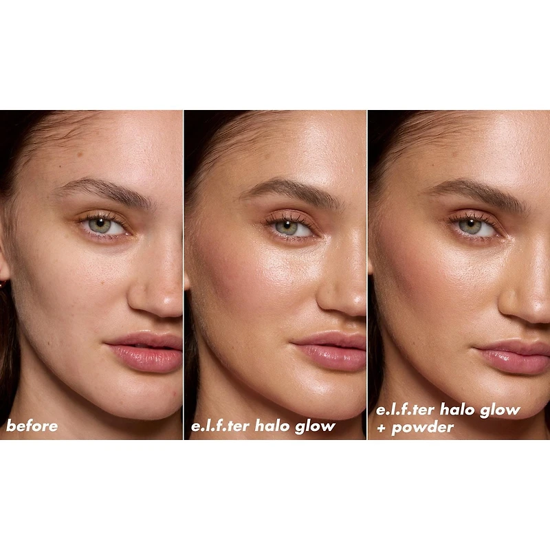 e.l.f. Cosmetics Filtre poudre halo glow Ne crée de pli, 10 g