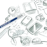 Staedtler Norica + 3 crayons graphite Rally en bonus