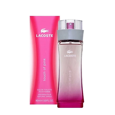 LACOSTE TOUCH OF PINK LADIES- EAU DE TOILETTE VAPORISATEUR 90 ML