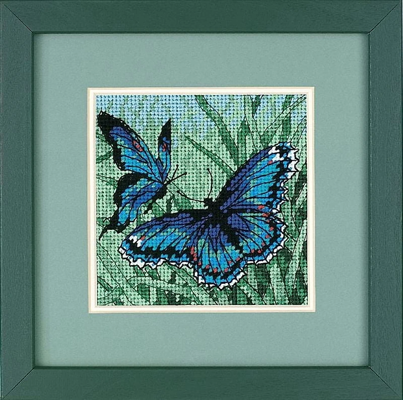 Butterfly Duo Needlepoint Kit by Dimensions, Butterfly Needlepoint Kit