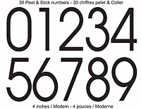 PRO-DF Rectangular Modern Address Plaque