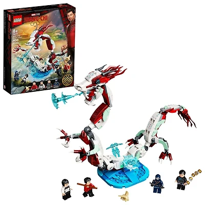 LEGO Marvel Shang-Chi La bataille au village des Anciens 76177 Ensemble de construction (400 pièces)