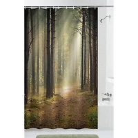 Rideau de douche en tissu décoratif Trailblazer de Hometrends 70 x 72 po (178 x 183 cm)
