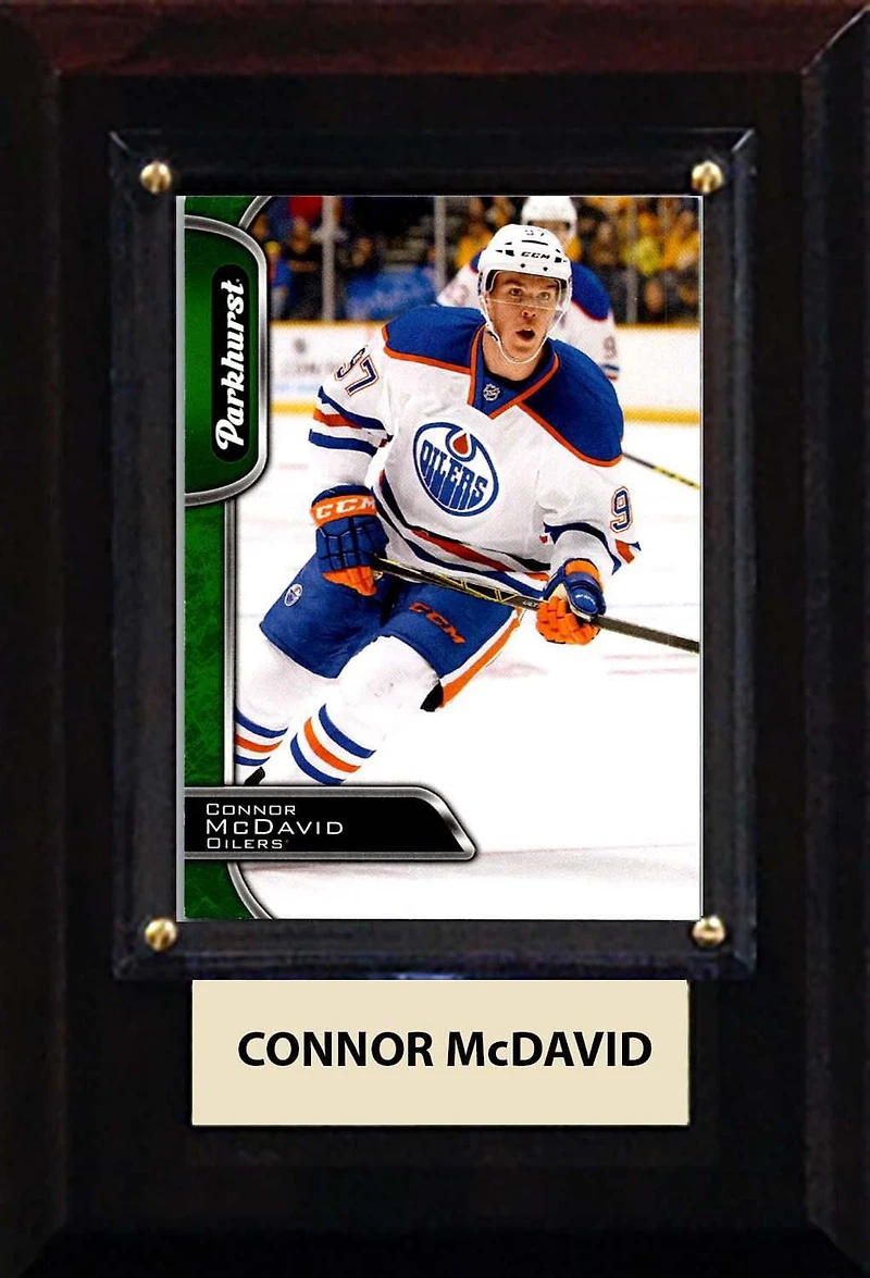 Plaque C&I Collectables : LNH - Oilers d'Edmonton - Connor McDavid