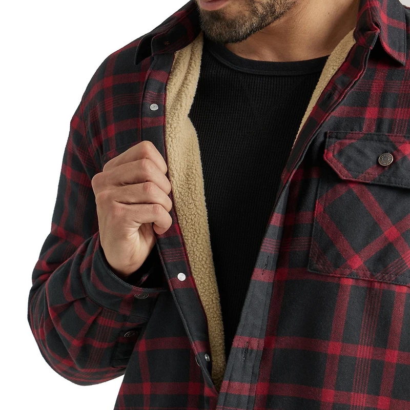 Chemise Poids Lourd Double Sherpa Pour Hommes Wrangler