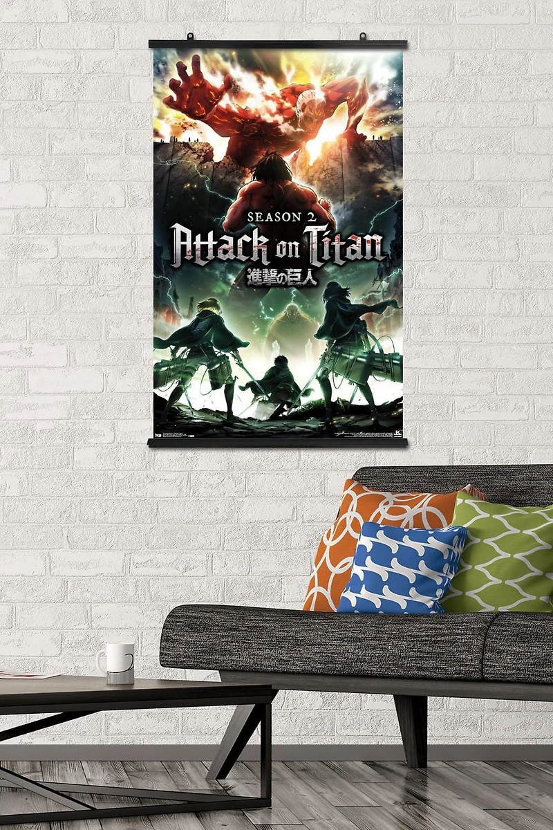 Attack on Titan - Season 2 Teaser One Sheet Wall Poster