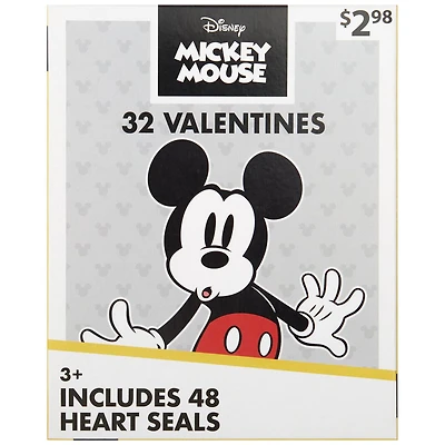 Disney's Mickie and Minnie Valentines Day Cards, 32 Count, Classroom Exchange Cards