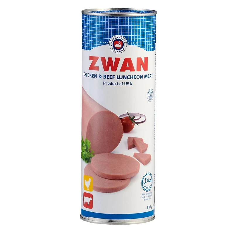 Zwan Halal Viande a Lunch au Poulet et Boeuf