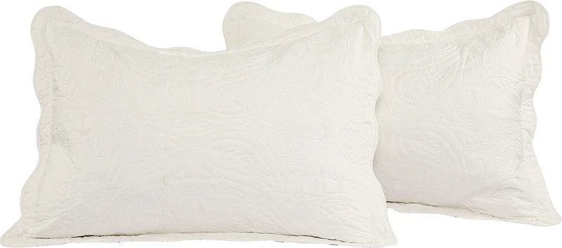 Marina Decoration Embroidered Stitching Coverlet Bedspread Ultra Soft Solid Bedding Summer Quilt Set with Quilted Sham