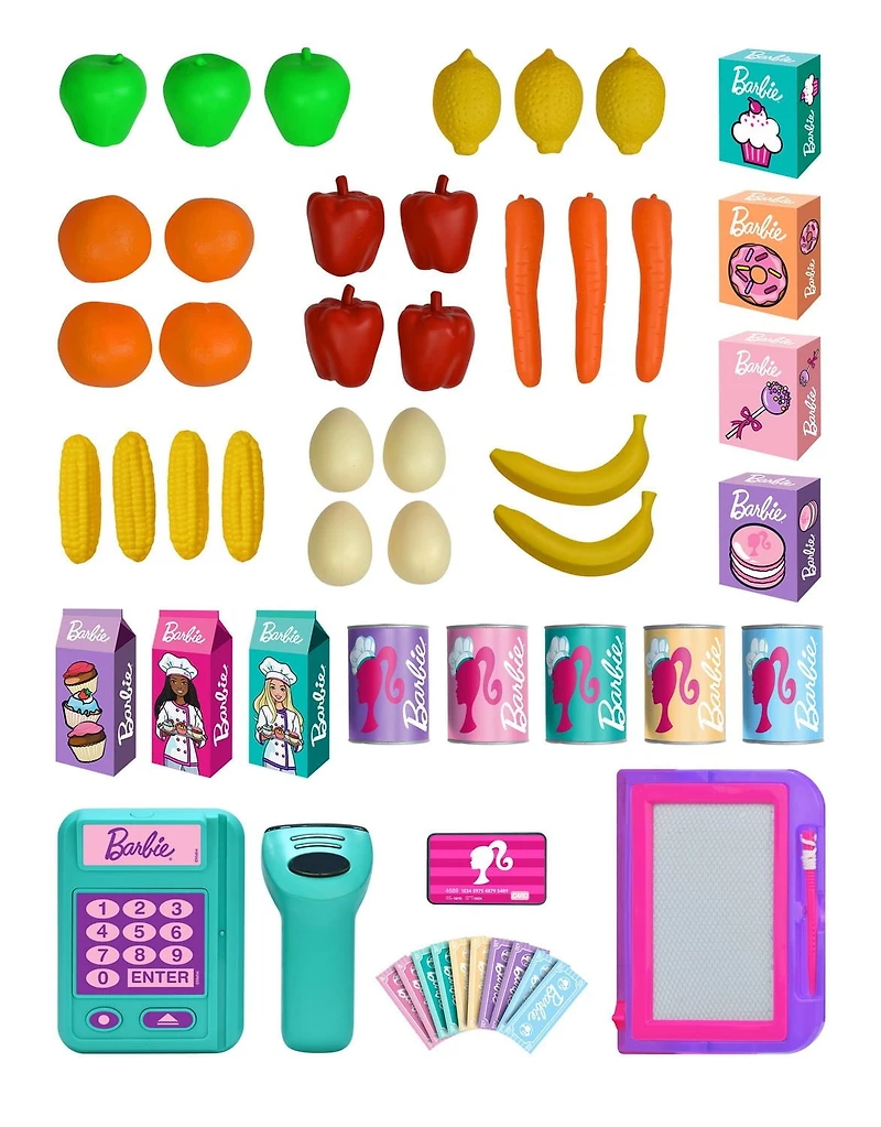 Barbie Supermarket with 55 Accessories by Toy Shock