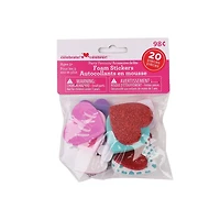 20 AUTOCOLLANTS MOUSSE