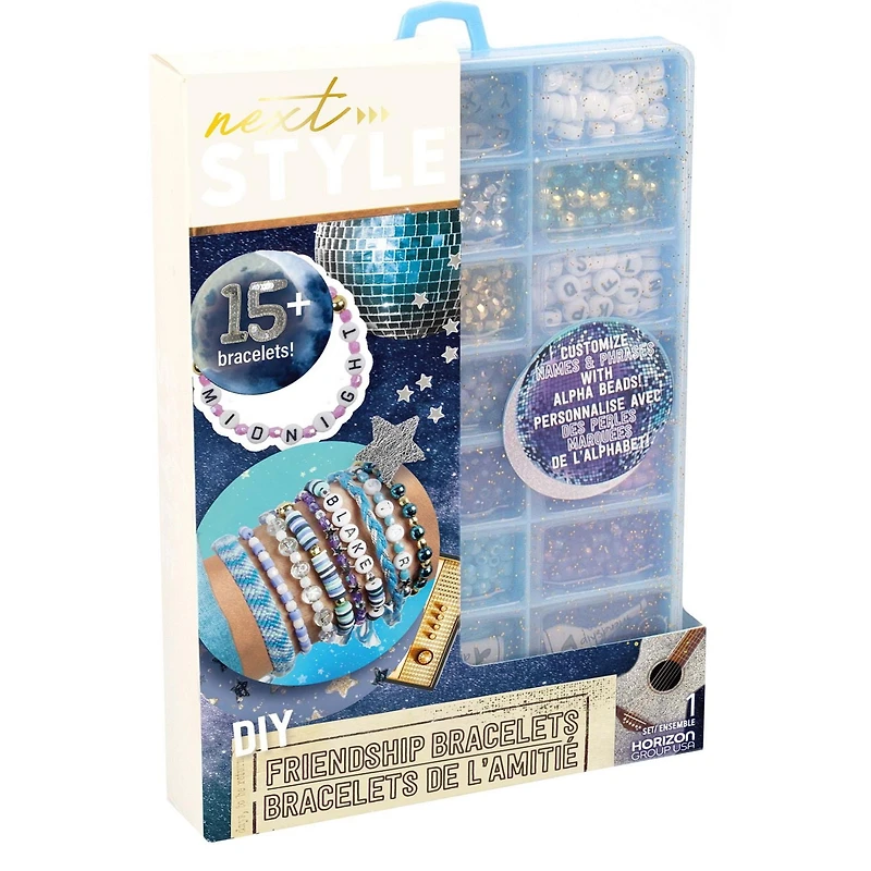 Next Style DIY Bracelets de l’amitié « Midnights » âgés de 8 ans et plus