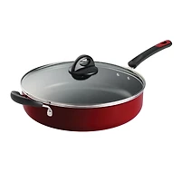 Tramontina EveryDay Cuiseur grand couvert antiadhésif en aluminium de 4,7L– rouge