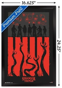 Netflix Stranger Things: Season 3 - 4Th Illustration Wall Poster, 22.375" x 34"