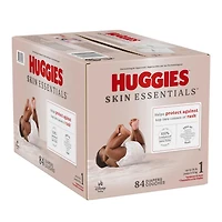 Couches pour bébé Huggies Skin Essentials, taille NB-6, 84-42 unités Taille NB-6  | 84-42  Unités