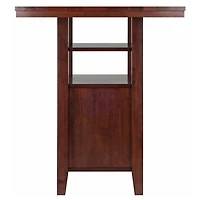 Winsome Albany 3-pc  Set High Table w/Ladder Back Counter Stools