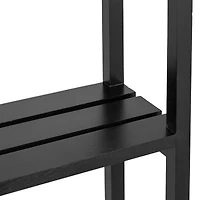 Era Atkin Four Tier Spa Tower, Black 10.24x31.61in, Spa Tower
