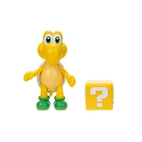 Figurine Nintendo de 4 pouces – Koopa Troopa avec bloc d’interrogation