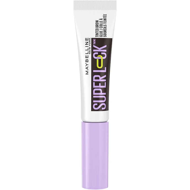 Maybelline New York Colle à sourcils hydrofuge teintée Super Lock Tenue 24H