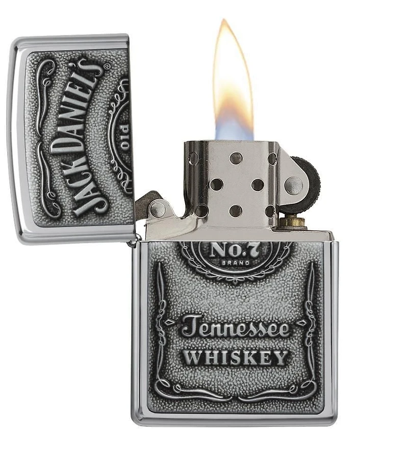Zippo Jack Daniel’s Label-Pewter Emblem (250JD.427)