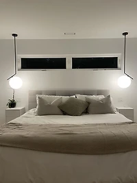 Pendentif Dainolite ORN-141P-MB noir mat