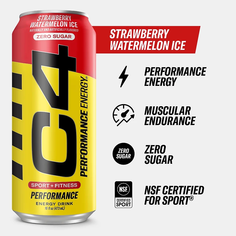 C4 Performance Energy Strawberry Watermelon Ice