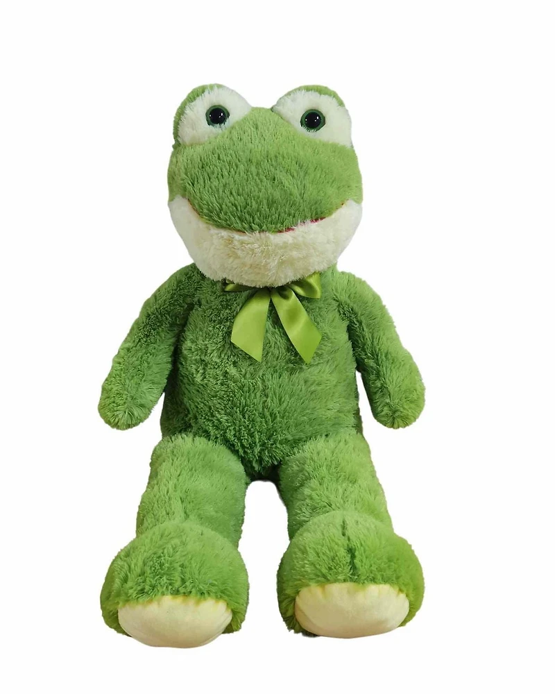 Grenouille en peluche