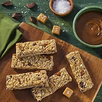 Val Nature Barres Granola, Sucrées et Salées, Saveur Caramel Salé et Chocolat, Format Économique, 6 Barres 6 barres x 35 g, 210 g