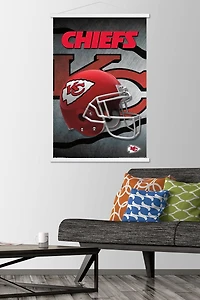 NFL Kansas City Chiefs - Helmet 16 Wall Poster, 22.375" x 34"