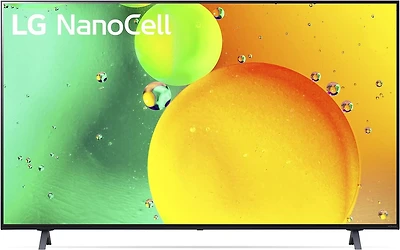 LG Nano75 NanoCell Series 55” Alexa Built-in 4K Smart TV (3840 x 2160), 60Hz Refresh Rate, AI-Powered 4K, Cloud Gaming (55NANO75)