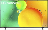 LG Nano75 NanoCell Series 55” Alexa Built-in 4K Smart TV (3840 x 2160), 60Hz Refresh Rate, AI-Powered 4K, Cloud Gaming (55NANO75)