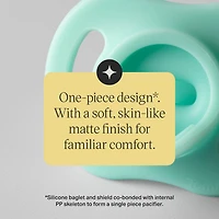 Tommee Tippee Ultra-light StayPut Pacifier, 18-36m, 4 Count, One-Piece Silicone Design