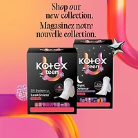 Kotex Ultra Thin Teen Pads with Wings, Heavy Absorbency, 36 Count