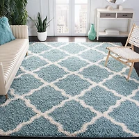 Safavieh Dallas Logan Geometric Shag Area Rug