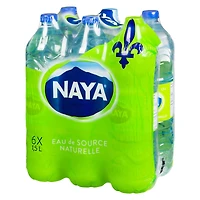 Eau de source naturelle Naya 6 x 1,5 l