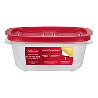 Contenant alimentaire rectangulaire Stockagefacile de 5,26 tasses de Rubbermaid avec couvercle