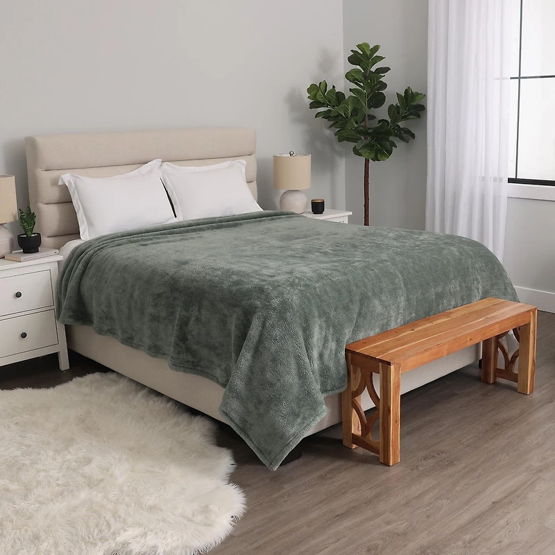 Couverture, Vert 90po x 90po