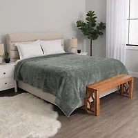 Couverture, Vert 90po x 90po