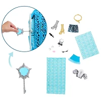 Monster High Skulltimate Secrets Hauntlywood Mysteries Doll, Frankie Stein with 19+ Surprises