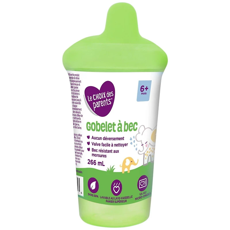 Parent’s Choice Sippy Cup, Green