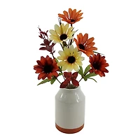 Boutonnière artificielle mixte de marguerites intérieure Mainstays de 35,56 cm, couleur orange MAINSTAYS PL MARGUERITE ORANGE