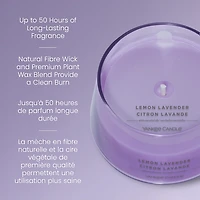 Yankee Candle Scented Candle, Lemon Lavender, 10 oz,Studio Collection, Up to 50 Hours of Burn Time, 1 Wick