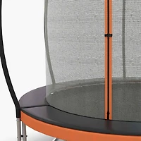 Soozier 10ft Trampoline Outdoor with Enclosure Net and Ladder