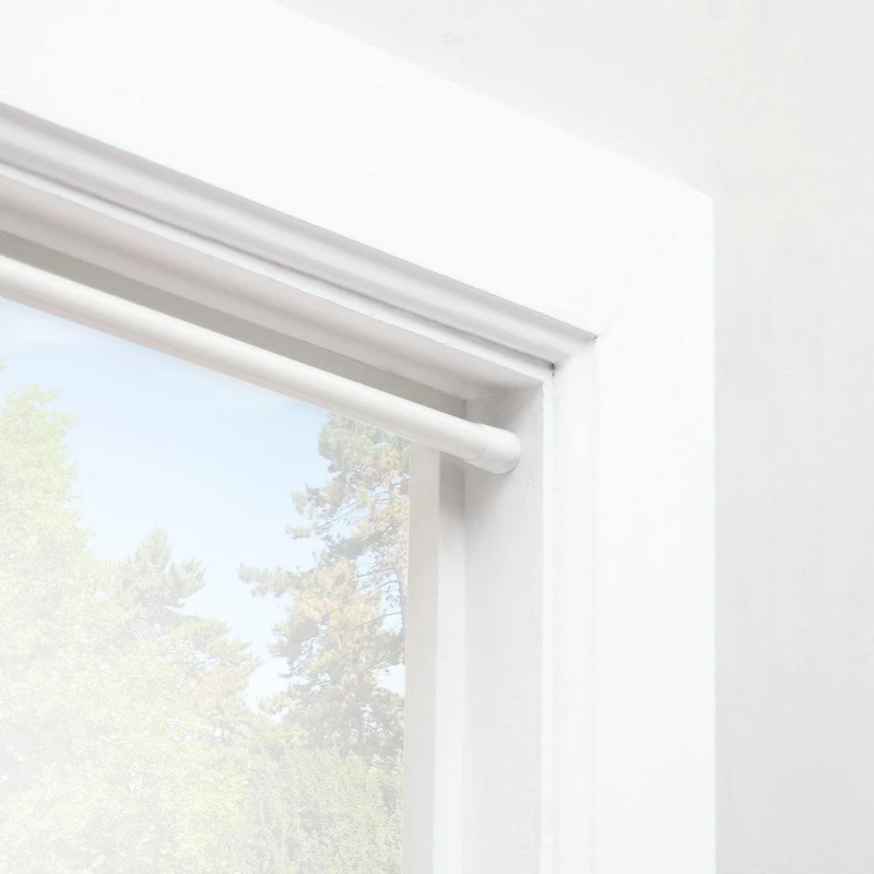 La tringle a ressort Mainstays 48-75" 5/8 pouce de diametre, blanc
